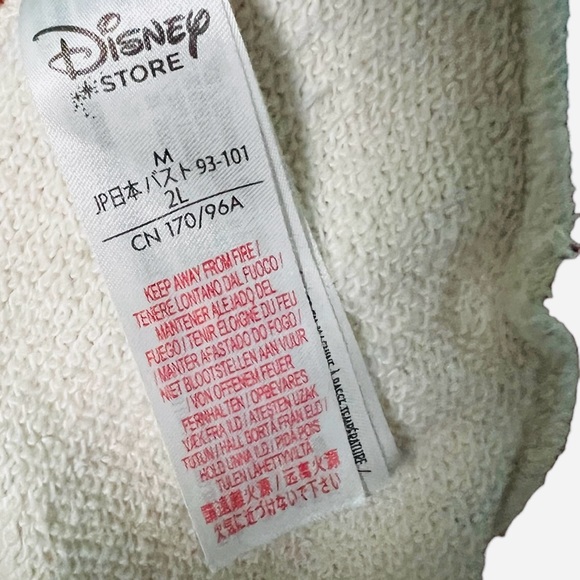 Disney Art of Belle Beauty and The Beast Heather Beige Sweatshirt Size Medium - Picture 12 of 13